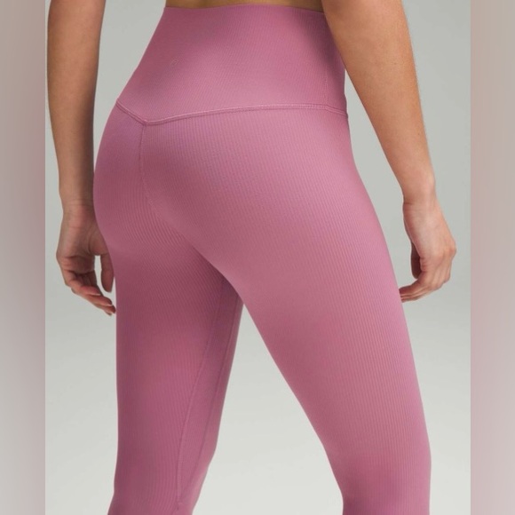 Lululemon Align Ribbed High Rise Pant 25” - Picture 3 of 9